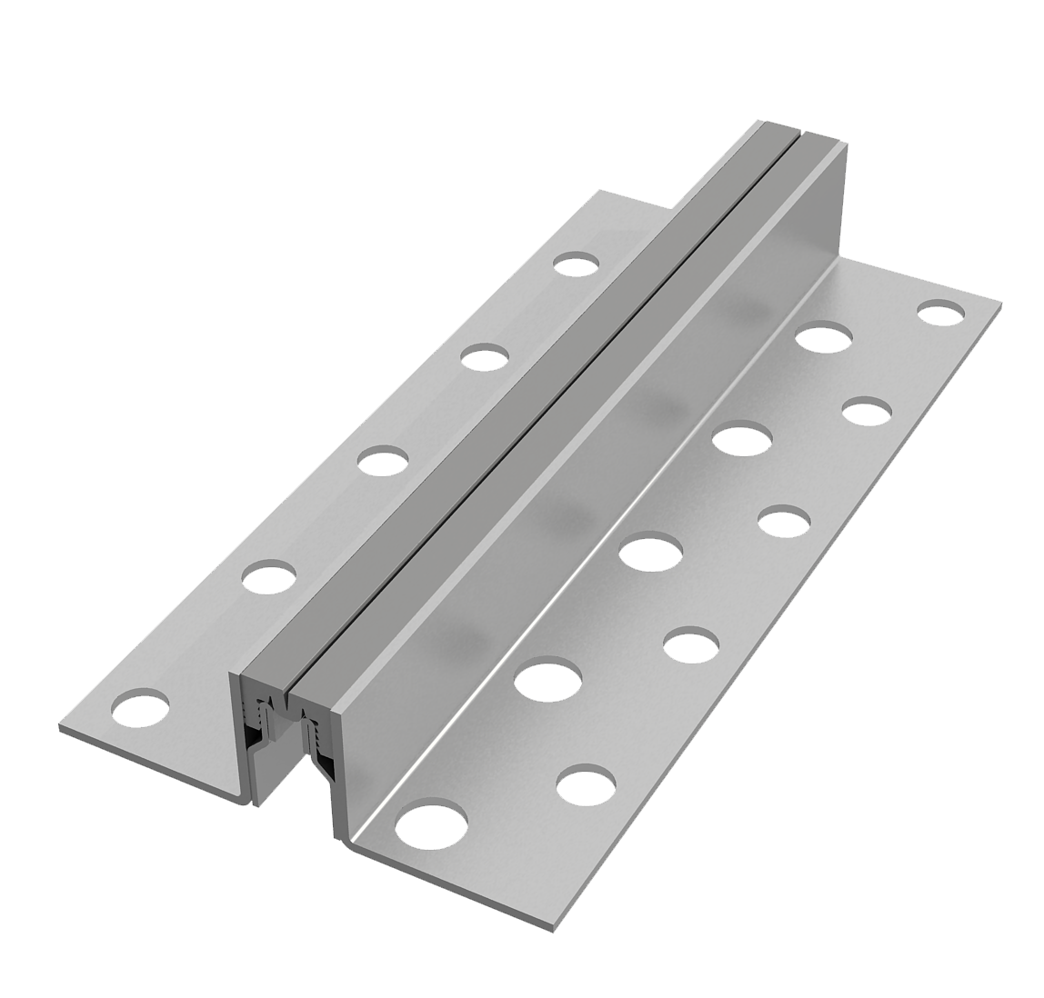Dehnfugenprofile aus Edelstahl 21 mm