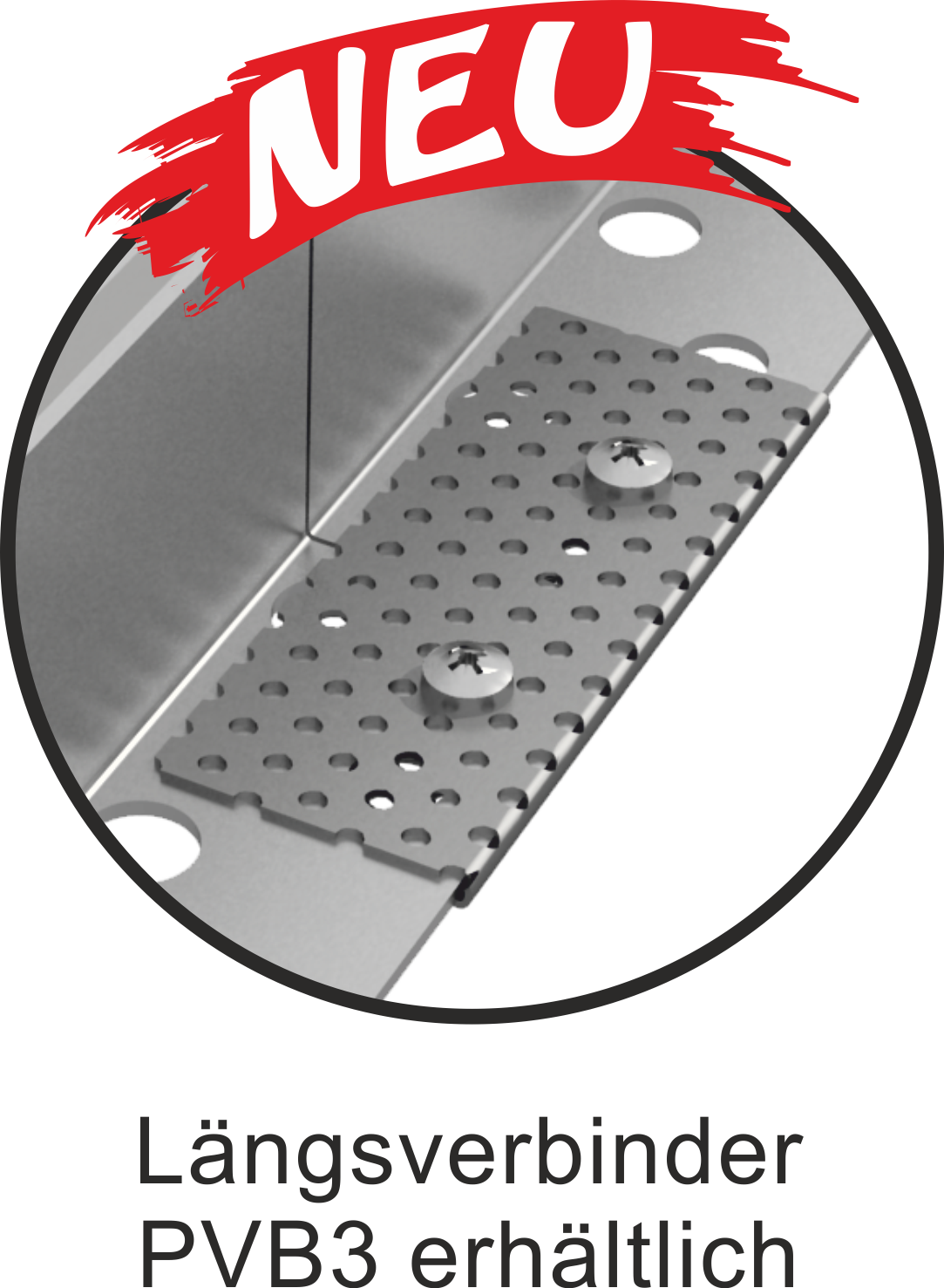 Schwundfugenprofile Edelstahl 11/16 mm , massiv