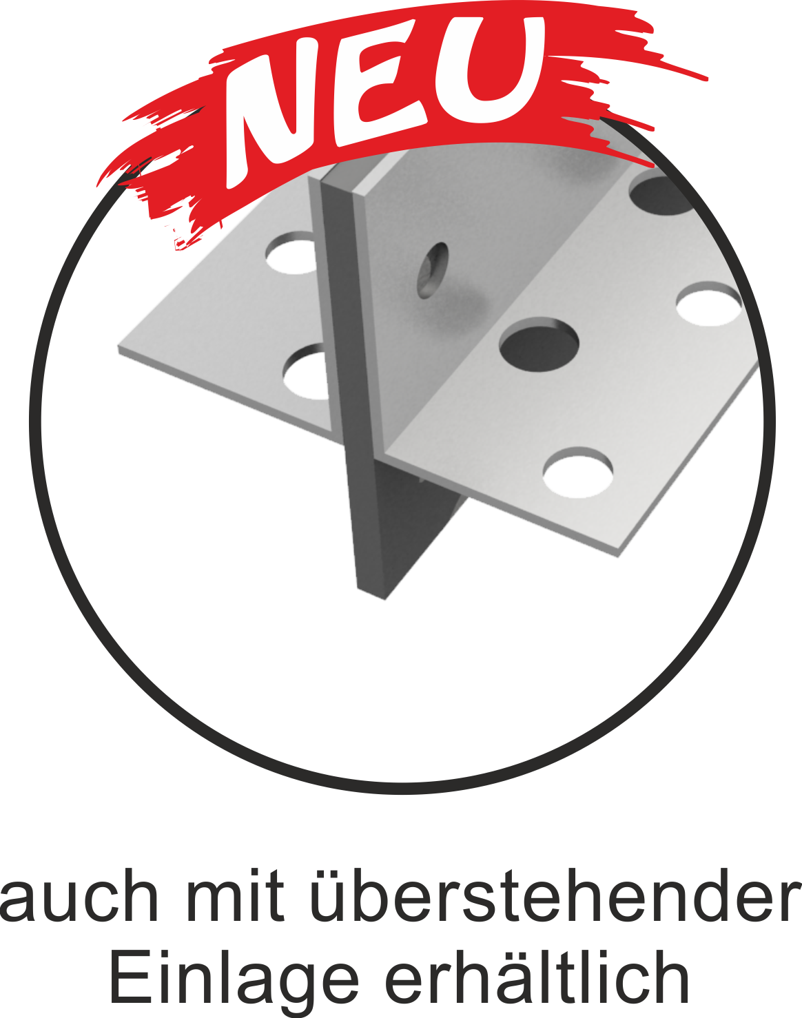 Schwundfugenprofile Edelstahl 11/16 mm , massiv