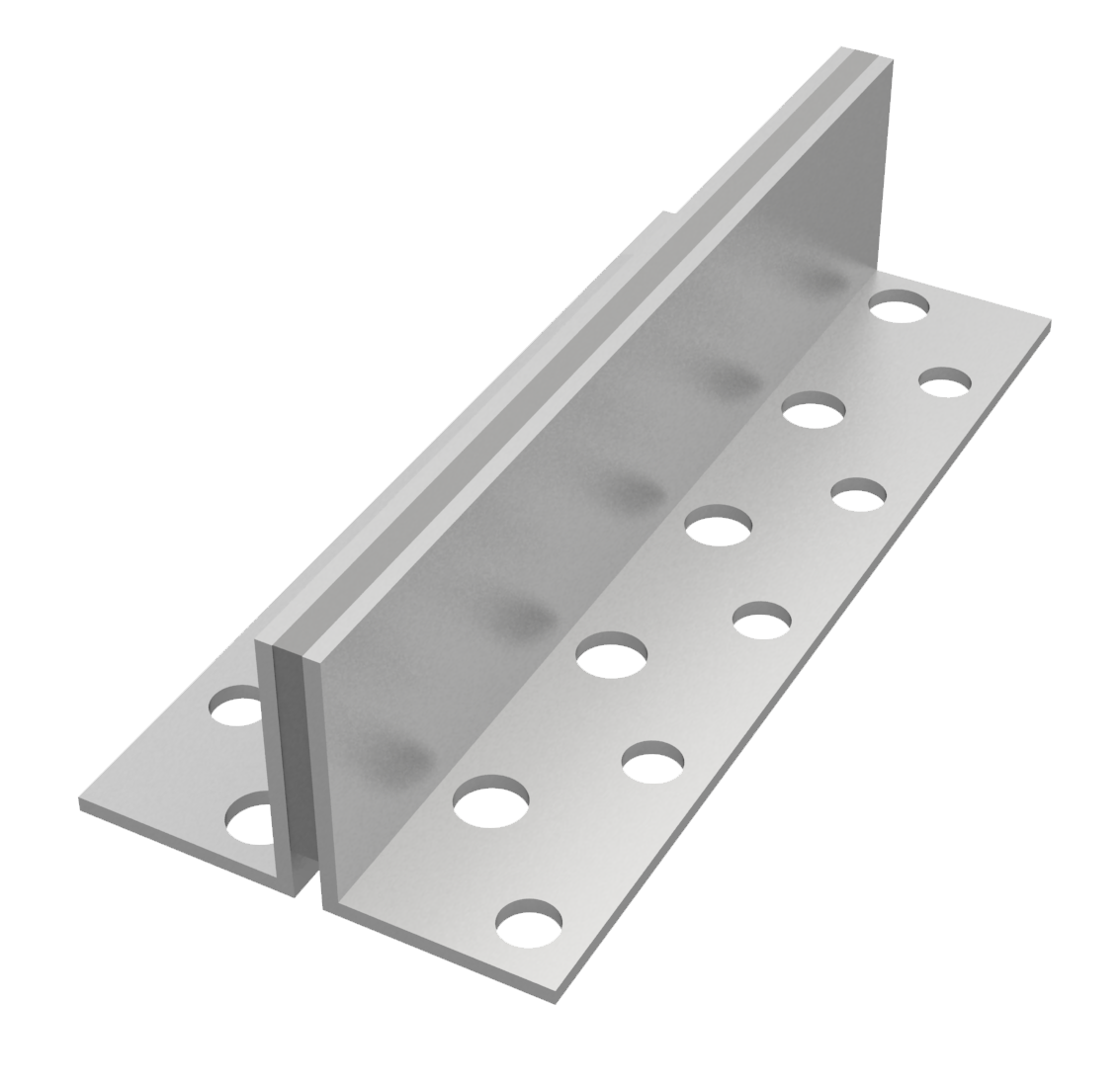 Schwundfugenprofile aus Aluminium 11/16 mm , massiv