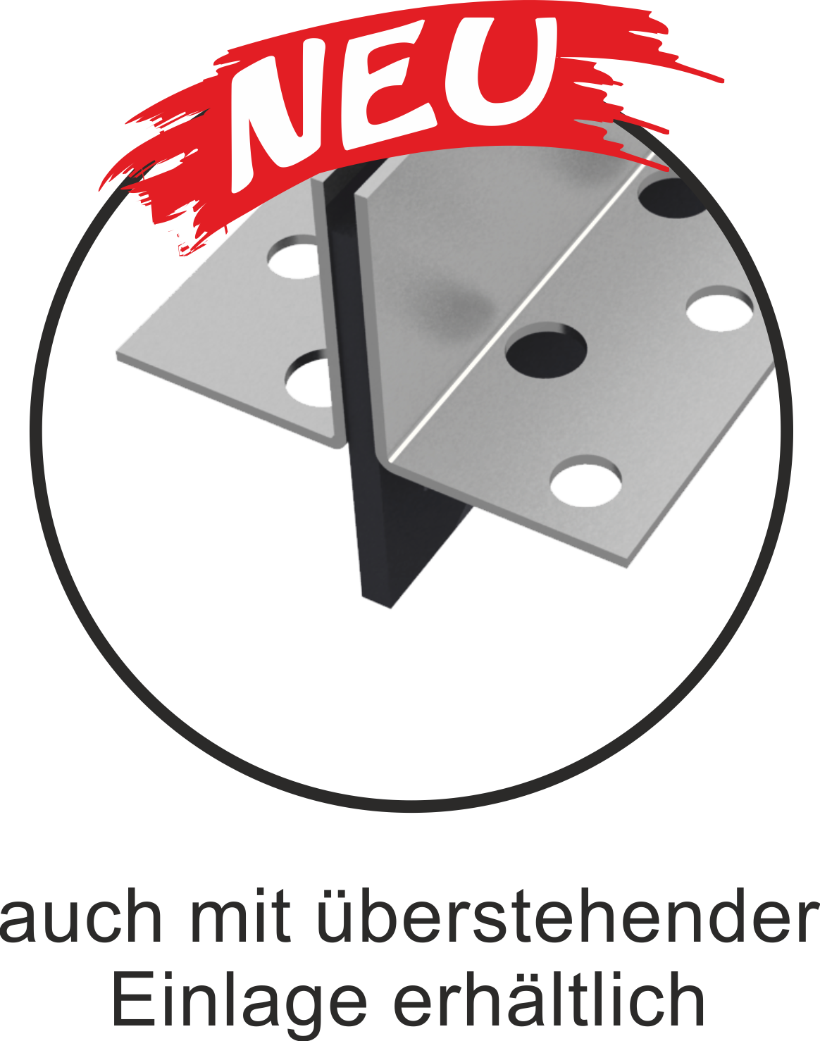 Schwundfugenprofile Edelstahl 11/16 mm zum nachträglichen Verfugen