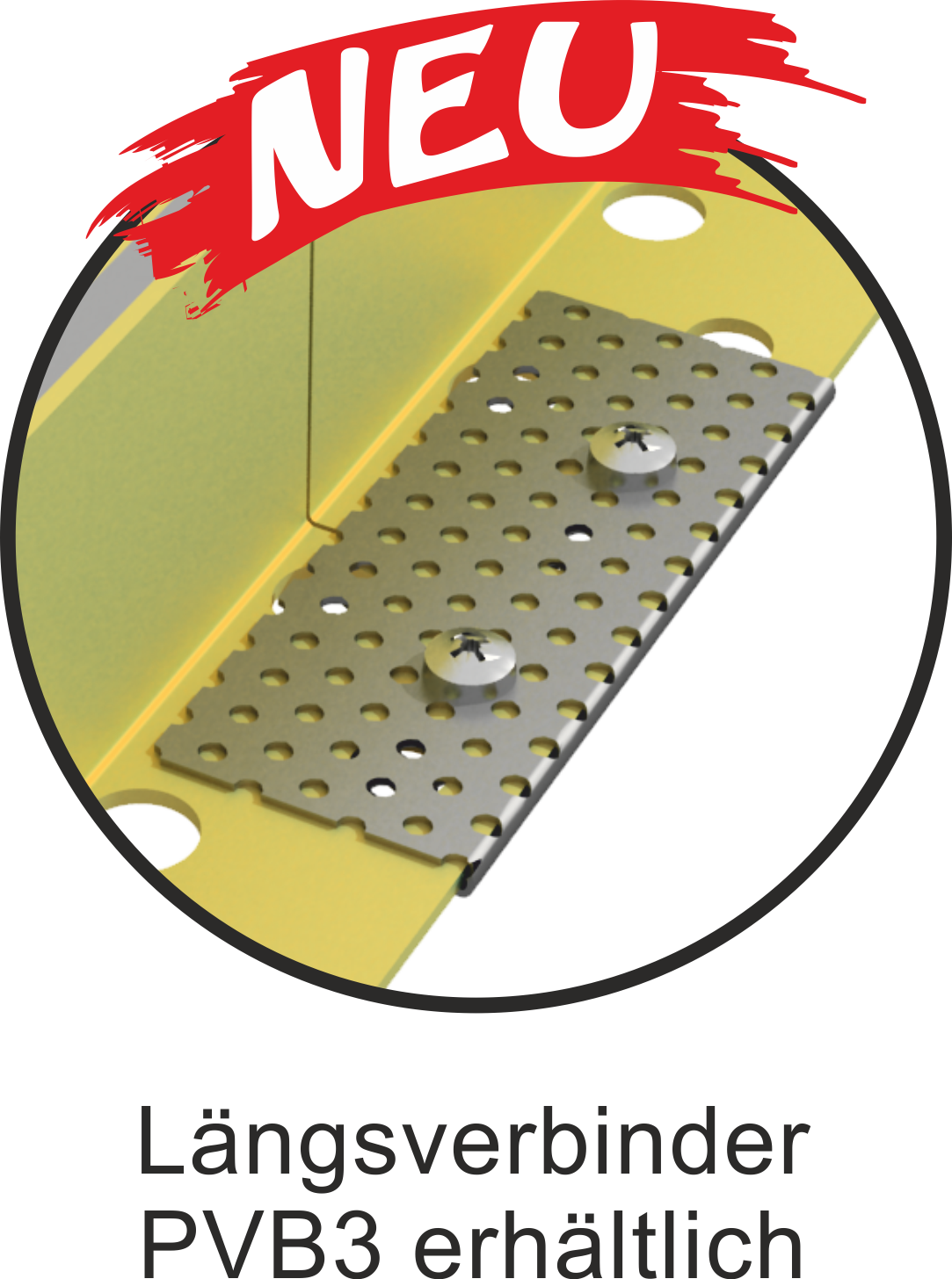 Schwundfugenprofile aus Messing 11/16 mm zum nachträglichen Verfugen