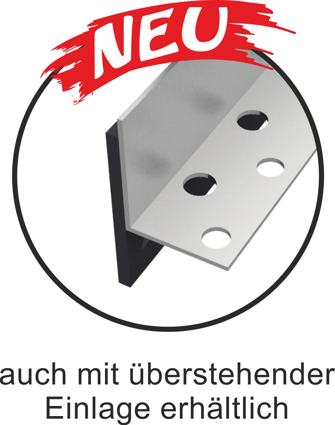 Aluminiumwinkel für Wandanschluss 7/8/9 | 12/13/14 mm , massiv zum nachträglichen Verfugen