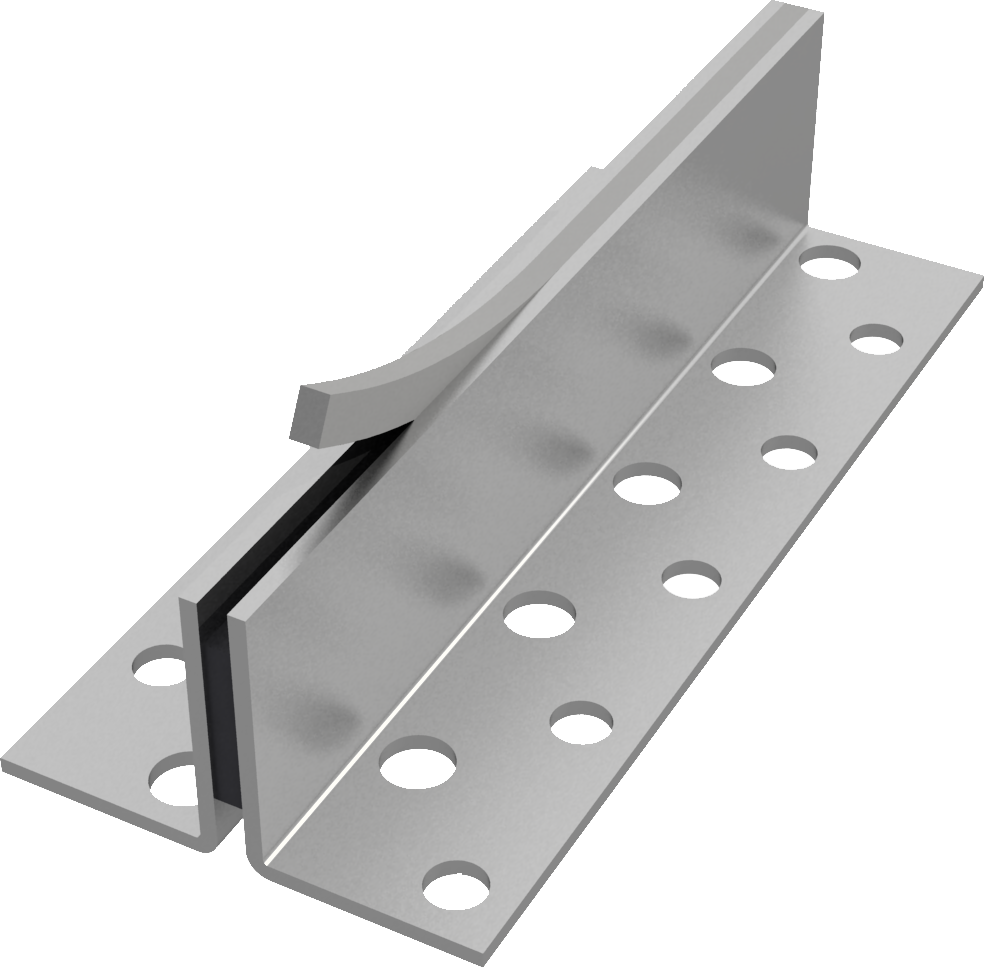 Schwundfugenprofile Edelstahl 11/16 mm zum nachträglichen Verfugen