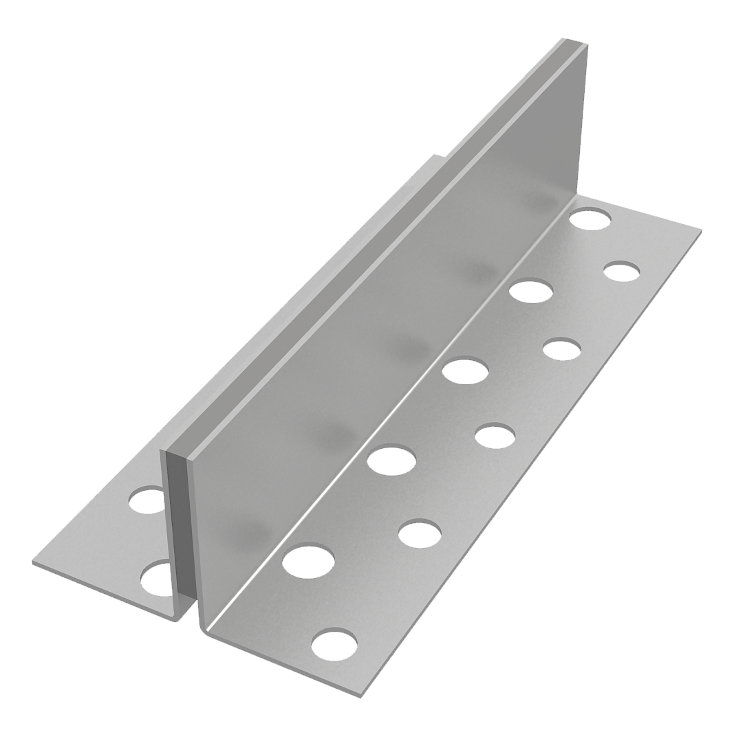 Schwundfugenprofile Edelstahl 8/13 mm , massiv