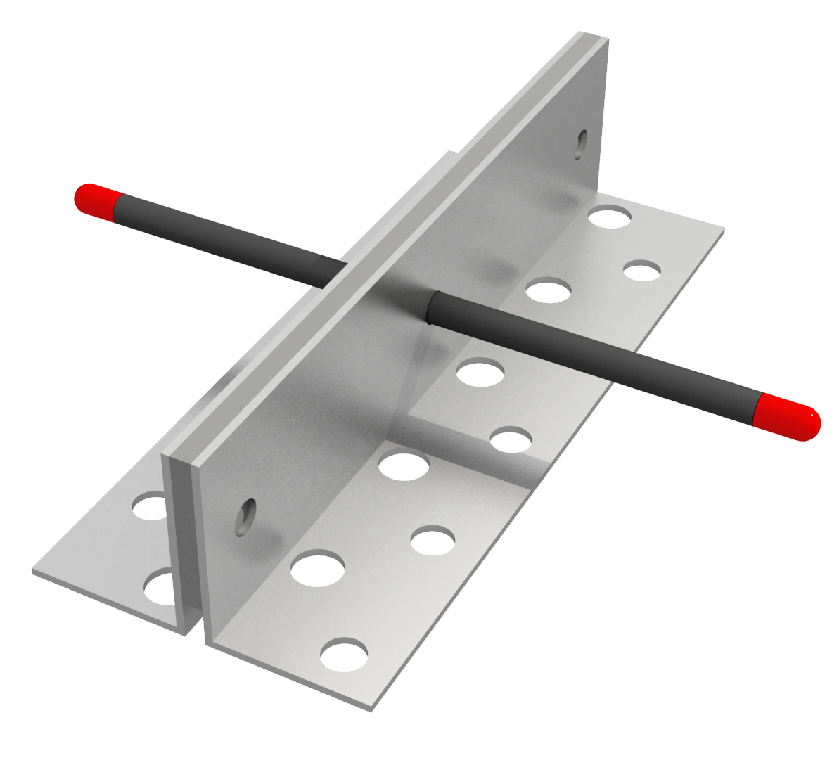 Schwundfugenprofile aus Aluminium Sichtbreite 9 oder 14 mm, massiv