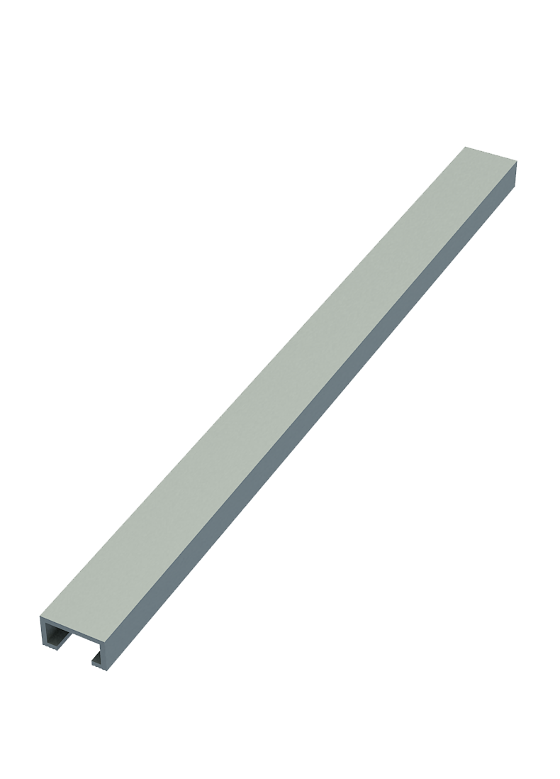 Bordürenleisten aus Aluminium