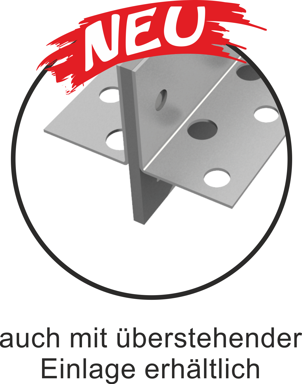 Schwundfugenprofile Edelstahl 11/16 mm , massiv